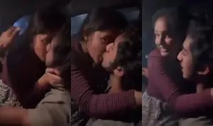 Desi Lover Ne Gari ke anar land chusa aur gf ko choda 1