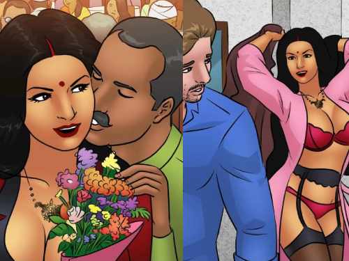 Cuckold husband fantasy Savita Bhabhi with Alex Porn Comic