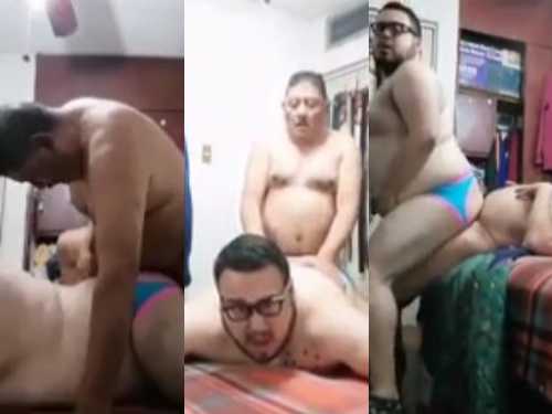 Horny Chubby Gay Boy Fuck's by His Father