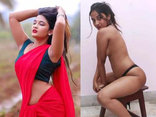 Sexy ass Indian model nude HD photo shoot