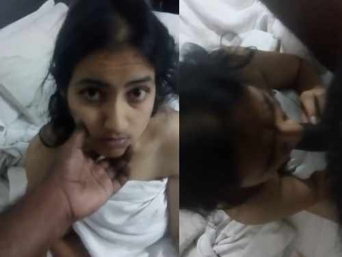 innocent Telugu Girlfriend blowjob sex Hotel room Sex