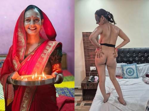 North Indian bhabhi ready for doggy fucking