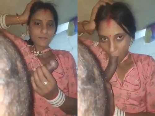 Xxx porn video indian Sanskari Rajasthani Wife Give Desi Blowjob