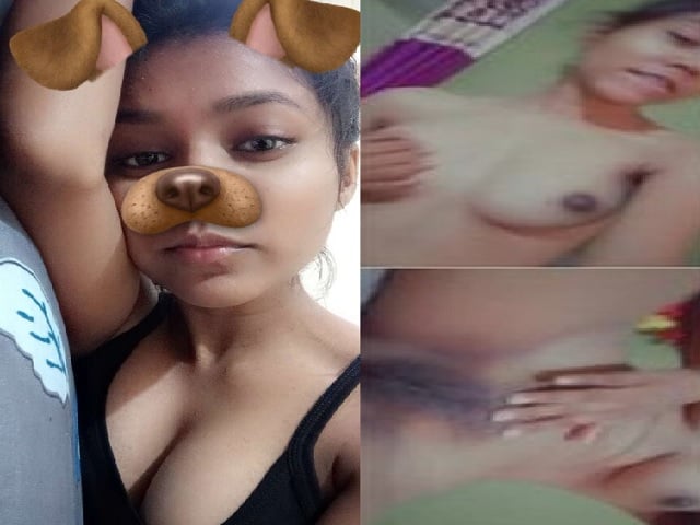 Cutie Naked Pussy Rubbing College Sex Video