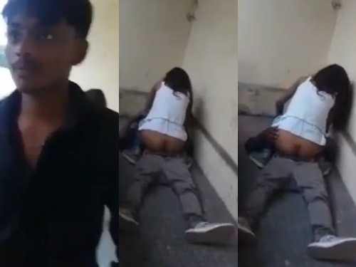 Young Indian Couple Sex Karte Huye Pakde Gaye