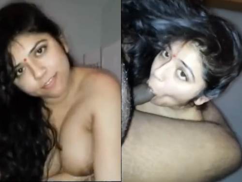 Beautiful Telugu wife with Sucking Husband Big Dick