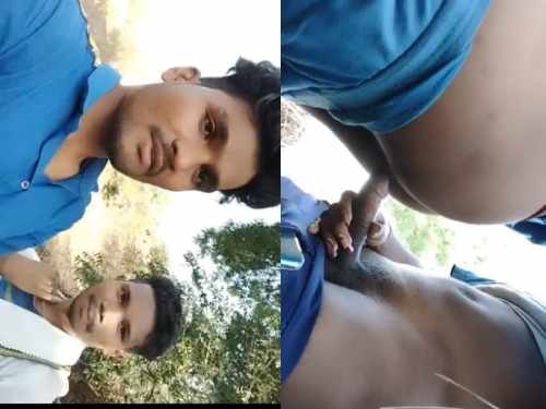 Two gay friend sex outdoor with Hindi Clear Audio