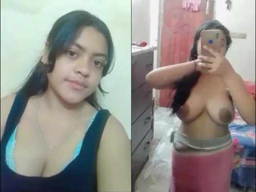 Busty Bengali girlfriend selfie big boobs showing Photos