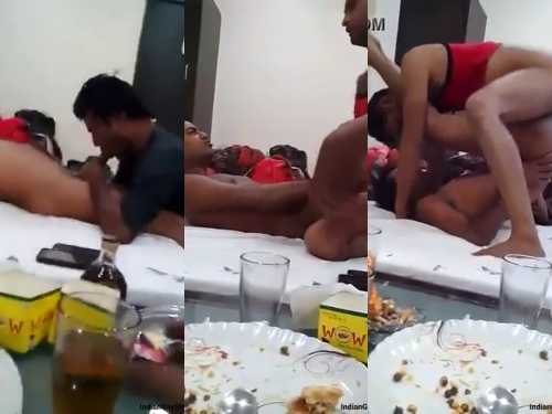 Daru pekar Dostne Dostko Hotel Bed Pe Letake Chudai ki Indian Gay sex video
