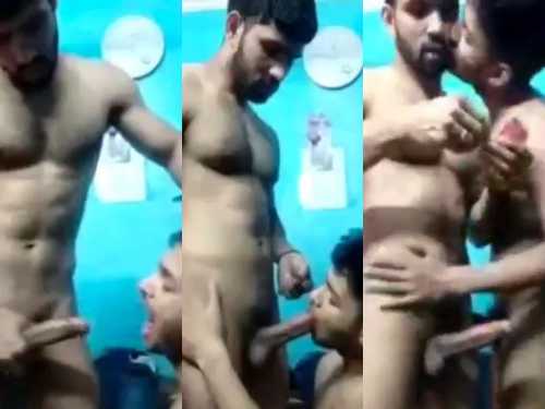 Gay Boyfriend ne Land Chuswaya aur godi main uthake pela