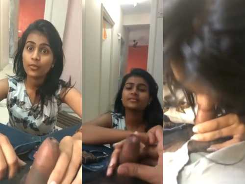 Hindi Main Bat karte huia ladki ne boyfriend ki choti lulli chusi