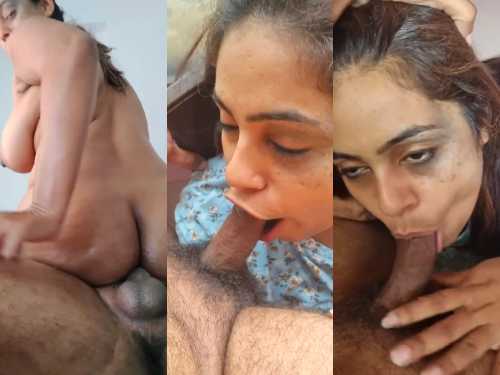 Bari gand bali bhabhi ne deep throat blojwob diya aur land pe baithkar pani nikala