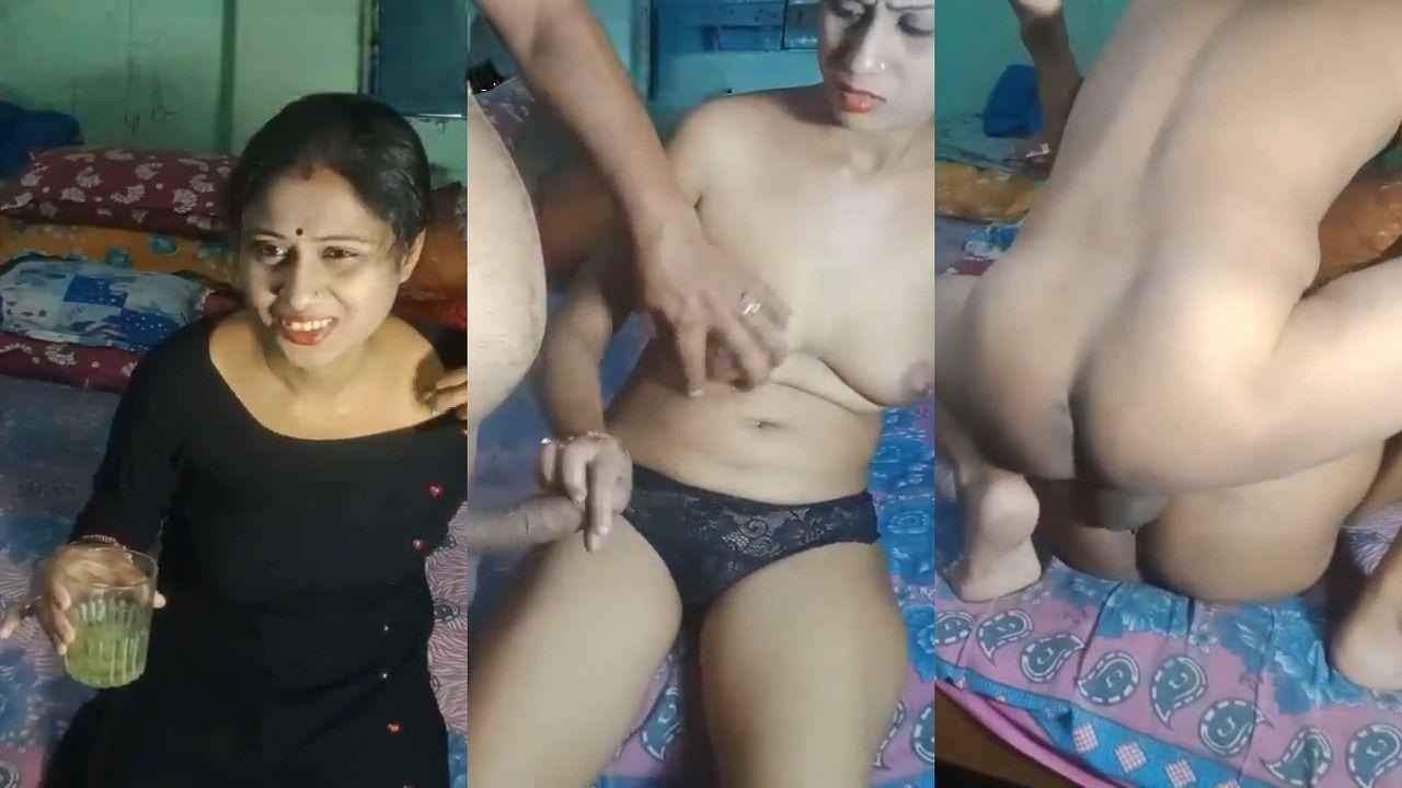 Bhabhi Ki Gore Boobs Dabaye Aur Geeli Chut Me Lund Pel Diya